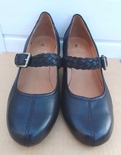 K SHOES SIZE 3E WIDE FIT BLACK