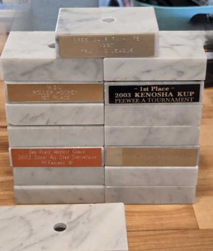 Lot white carrara marble - of,