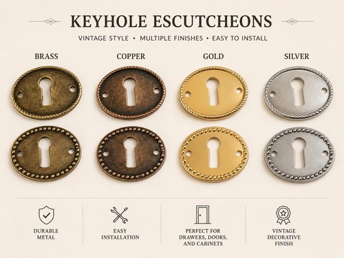 Antique style escutcheon - ,