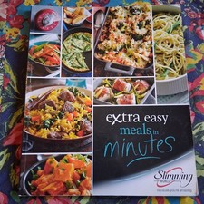 SLIMMING WORLD EXTRA EASY MEALS IN MINUTES 50+ RECIPE BOOK FOOD WEIGHT LOSS SYNS
