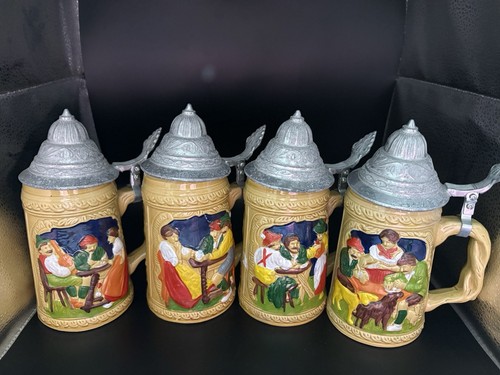 Set vintage west german - (4), pc