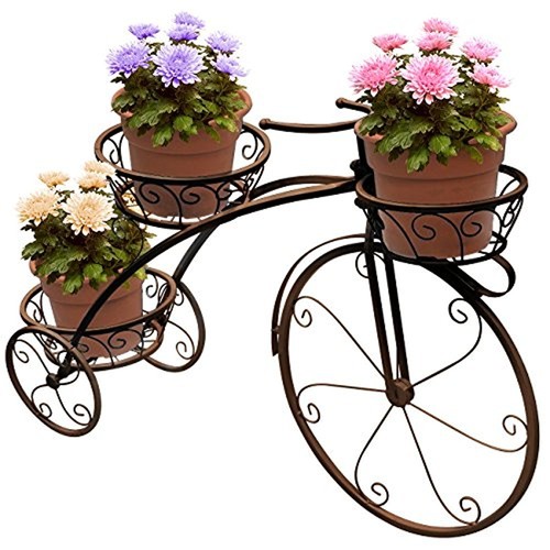 Tricycle plant stand flower - tricycle,