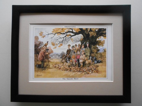 Norman thelwell shooting print - shooting,