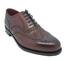 Loake Ladies Viv Brogues in Burgundy