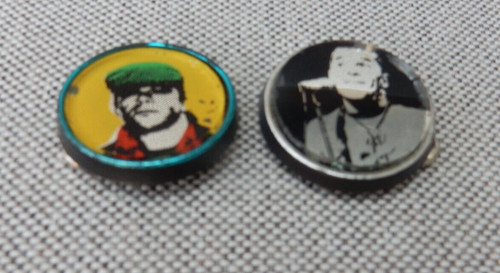 Ian dury vintage 30mm round - vintage,