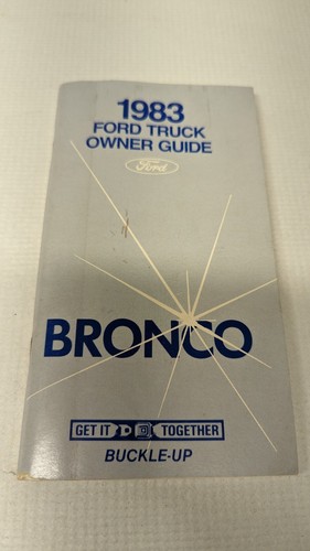 1983 ford bronco truck - ford,