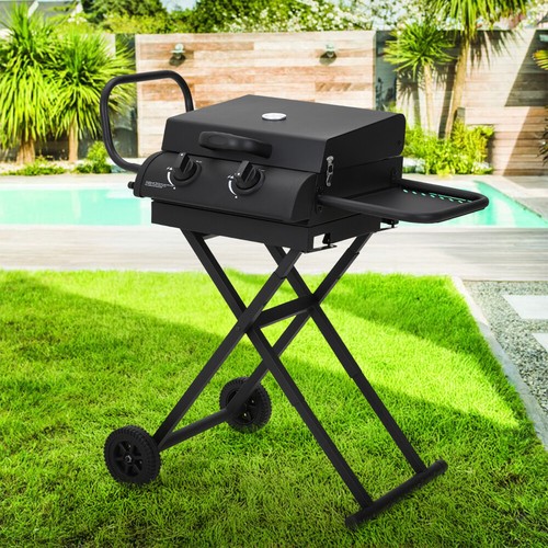 Foldable burner gas bbq - burner,