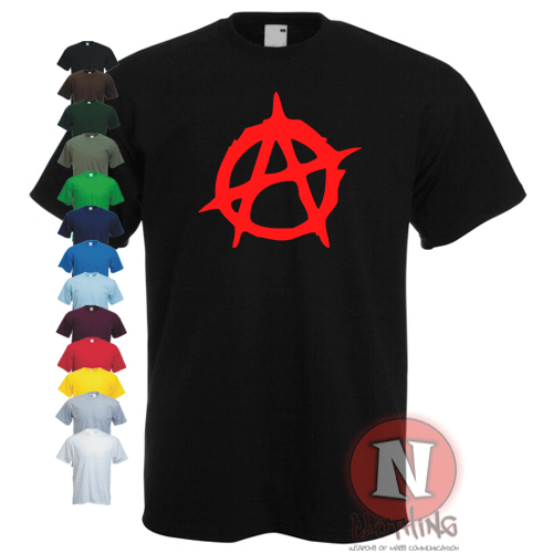 Anarchy shirt chaos punk - anarchy,