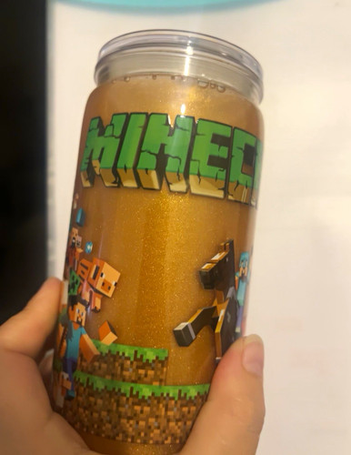 Minecraft gold plastic mic - minecraft,