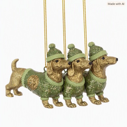 Dachshund dog set 3 - dog,