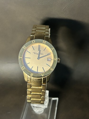 Thomas sabo gold played watch - thomas,
