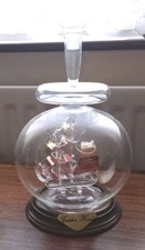 Golden Hint Ship In Glass