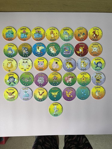 Vintage 1998 pokemon pog - 1998, /