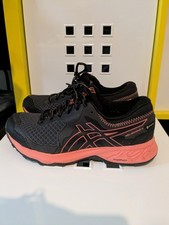 Womens Asics Trail Shoes - UK Size 4.5 - Gel Sonoma 4 - GORETEX Black Pink VGC