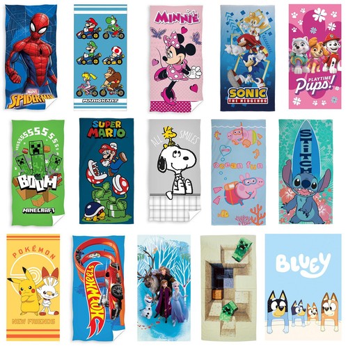 Character cotton towels - character, boys