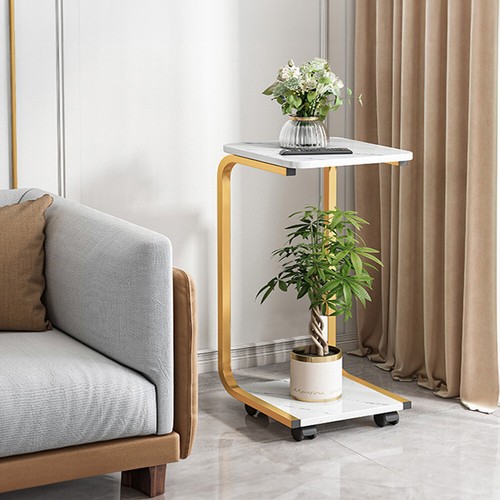 Narrow end side table - end,