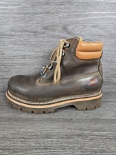 THE ART COMPANY Double Air System Dark Rustic Brown Chukka Boots Size UK 4 EU 37