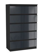 Gloss 5 Drawer Skagen High
