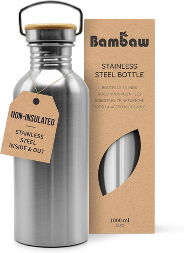 Stainless steel water bottles - stainless,