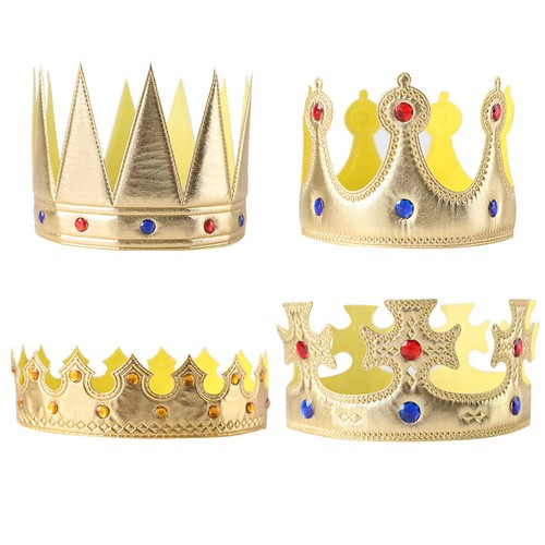 Gold fabric king - crown, –