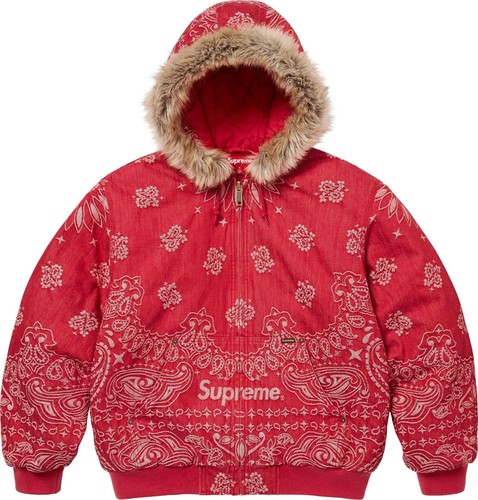 Supreme bandana jacquard red - jacquard,