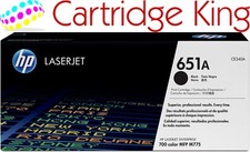 HP 651A Black Original LaserJet Toner Cartridge - CE340A