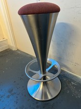 3 x Pedrali Dream Italian Solid Stainless Steel Bar Stool JOB LOT RRP £230