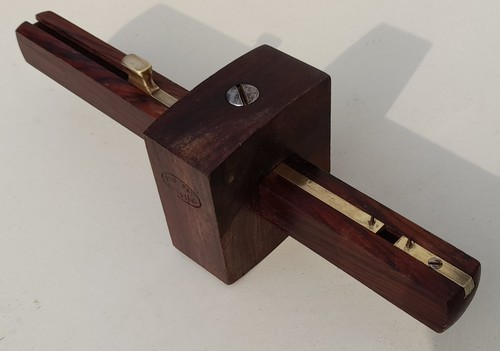 Vintage wooden marking gauge - wooden,