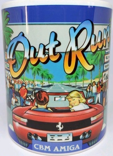 Out run mug - run, classic