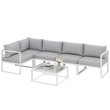 Outsunny 5 Seater Aluminium