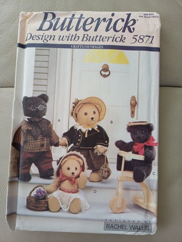 Vintage butterick 5871 - 90's,