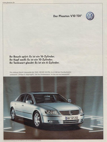 Volkswagen phaeton v10 tdi - volkswagen,