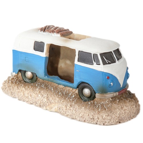 Camper van aquarium fish - van, tank
