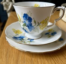 vintage bone china trio’s