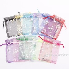 25/100pcs Organza Wedding