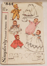 Vintage Simplicity 1844 16"