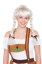 Fraulein Pigtail Wig Blonde /