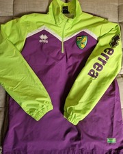 Norwich City Errea Zip Drill