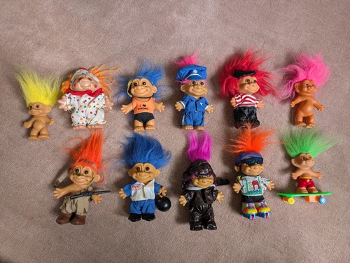 Vintage troll joblot russ - joblot,