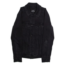 HOLLISTER Mens Jacket Black XS