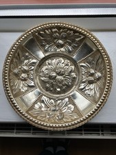 Antique silver plated dish