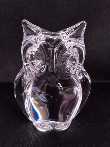 Vintage crystal owl - owl, by