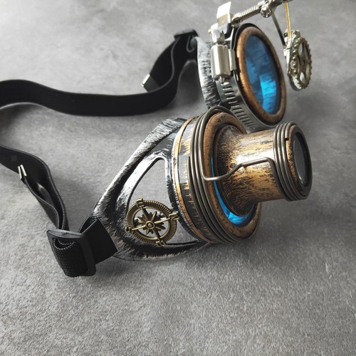 Unisex steampunk goggles - unisex, with