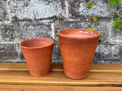 Set vintage terracotta - of, 2