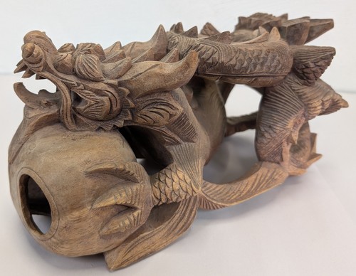 Hand carved wooden chinese - carved,