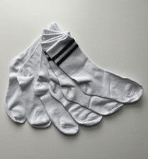 BRAND NEW 3 PAIRS OF WHITE SOCKS MADE FROM 100% COTTON
