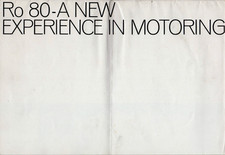 NSU Ro80 1969-1971 UK Market