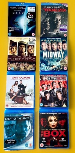 Blu ray bundle sci action - blu, sci-fi