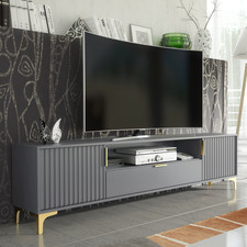 Grey Fluted Furniture Range