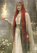 Brigid Art Print Celtic